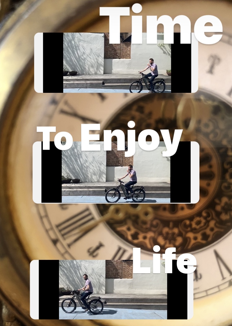 Time to enjoy life with an ebike