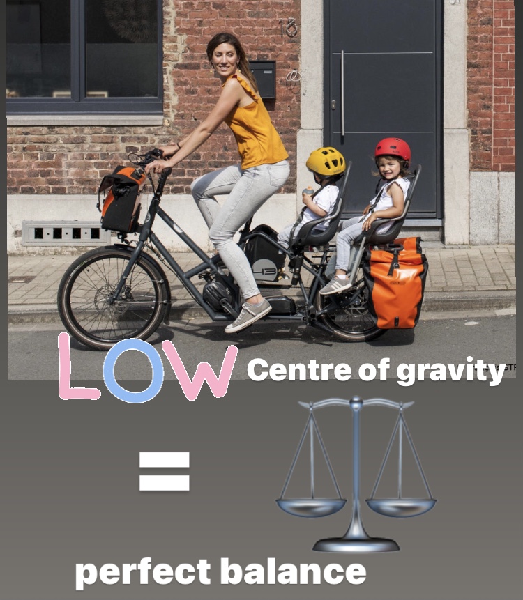 Bike43 low centre of gravity means balancing is easy - J'aimebike, London