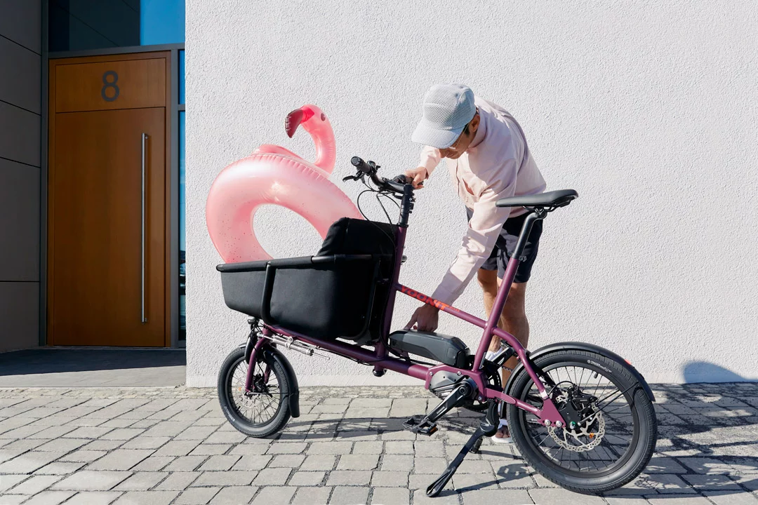 Yoonit mini electric cargo bike