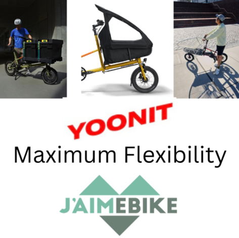 Yoonit electric cargo bike - J'aimEbike